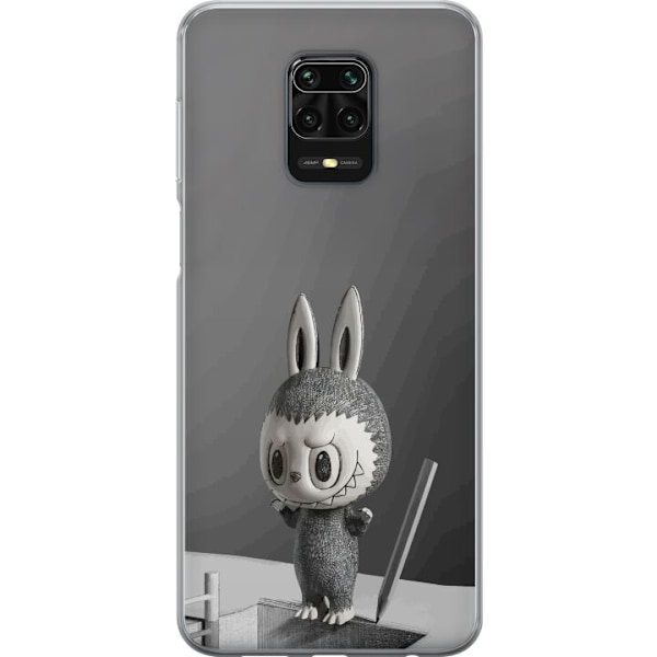 Xiaomi Redmi Note 9S Läpinäkyvä kuori Pop Mart MEGA LABUBU