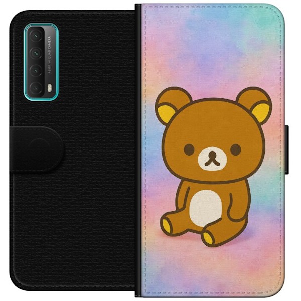 Huawei P smart 2021 Lompakkokotelo Kawaii Sanrio Rilakkuma
