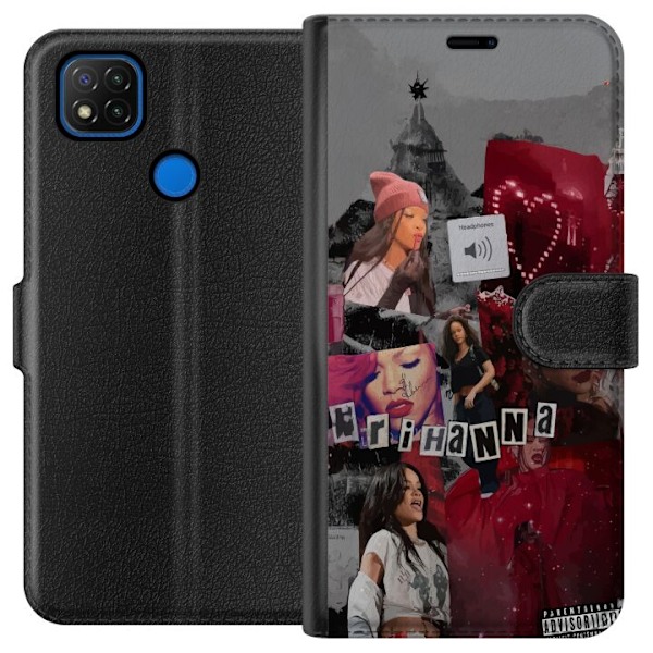 Xiaomi Redmi 9C Lompakkokotelo Rihanna – Iconic Fashion Mome