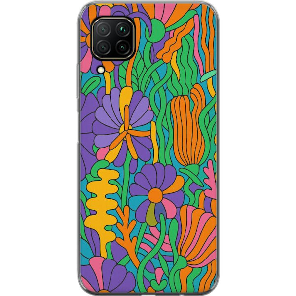Huawei P40 lite Genomskinligt Skal Color Pop