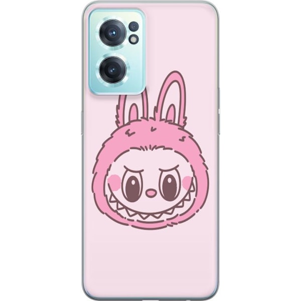 OnePlus Nord CE 2 5G Läpinäkyvä kuori Labubu Eläinradan Bunny-versio