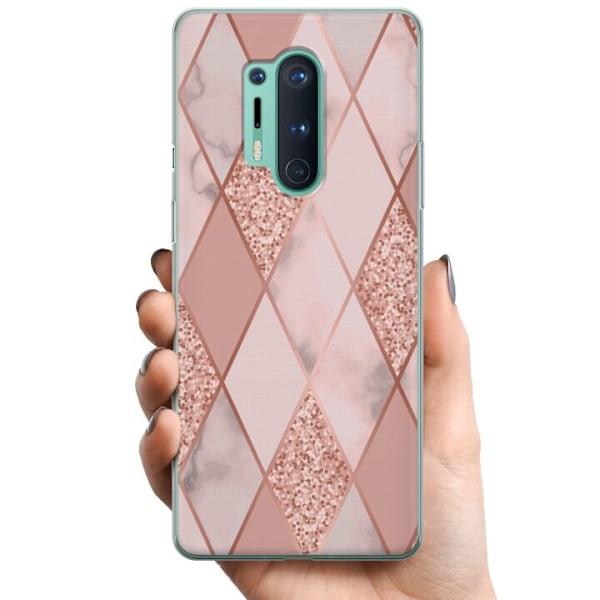 OnePlus 8 Pro TPU Mobildeksel Litt Finkle