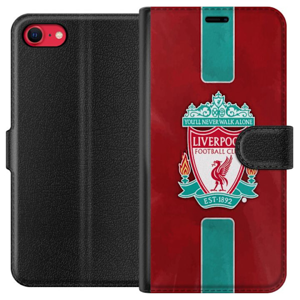 Apple iPhone SE (2022) Tegnebogsetui Liverpool FC - Klassisk F