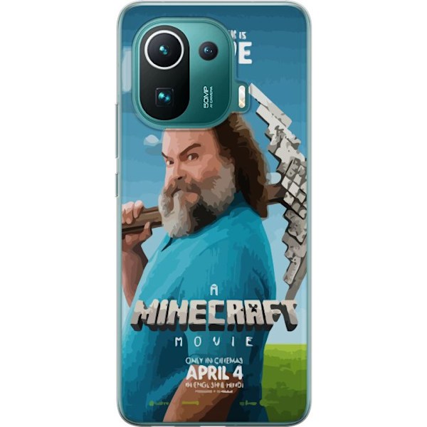 Xiaomi Mi 11 Pro Gjennomsiktig deksel En Minecraft-film