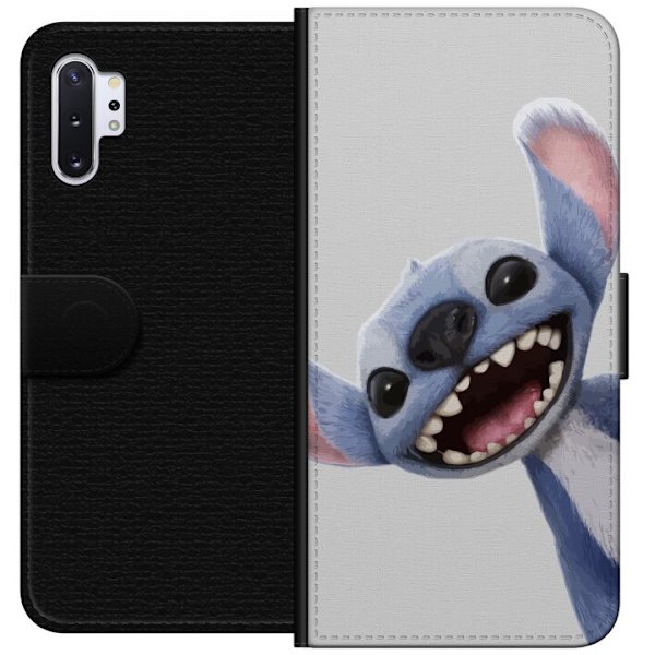 Samsung Galaxy Note10+ Tegnebogsetui Stitch i fart - Kawaii-de
