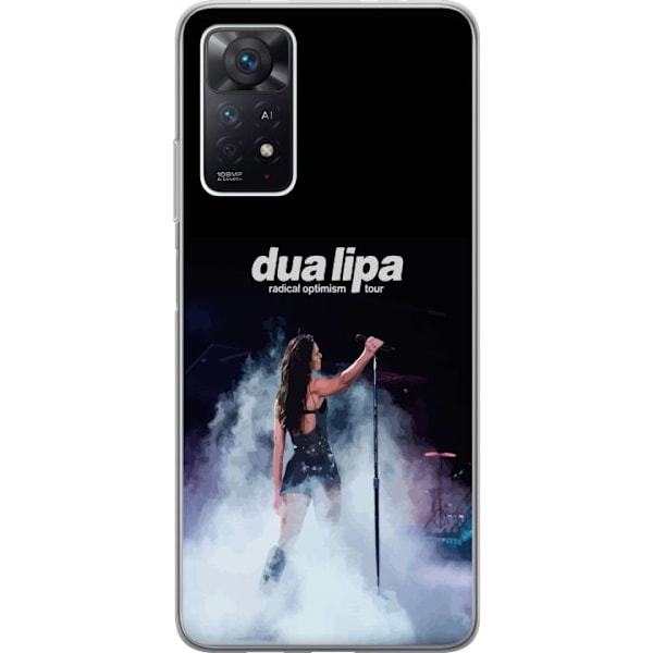 Xiaomi Redmi Note 11 Pro 5G Genomskinligt Skal Dua Lipa – Signature Looks & Vibes