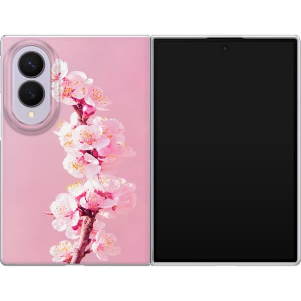Kompatibelt Mobildeksel til Samsung Galaxy Z Fold8 Rosa blomkvist rosa