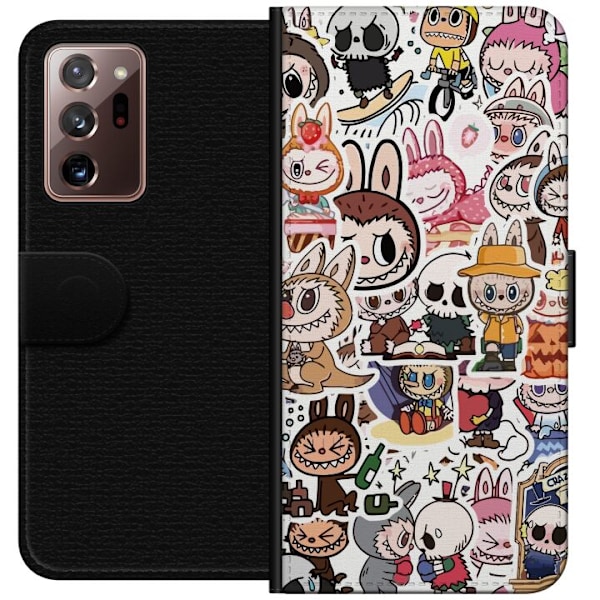 Samsung Galaxy Note20 Ultra Lompakkokotelo Labubu All-Stars