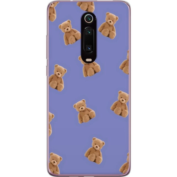 Xiaomi Mi 9T Pro  Gennemsigtig cover Flyvende bjørne