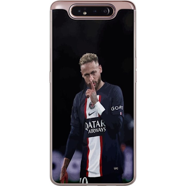 Samsung Galaxy A80 Läpinäkyvä kuori Neymar