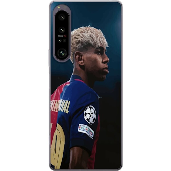 Sony Xperia 1 IV Läpinäkyvä kuori Lamine Yamal - Barcelonan