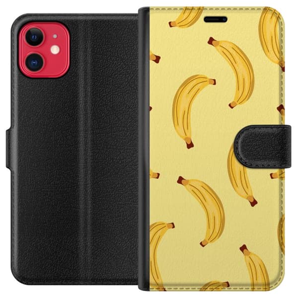 Yhteensopiva Lompakkokotelo Apple iPhone 11 Banaani
