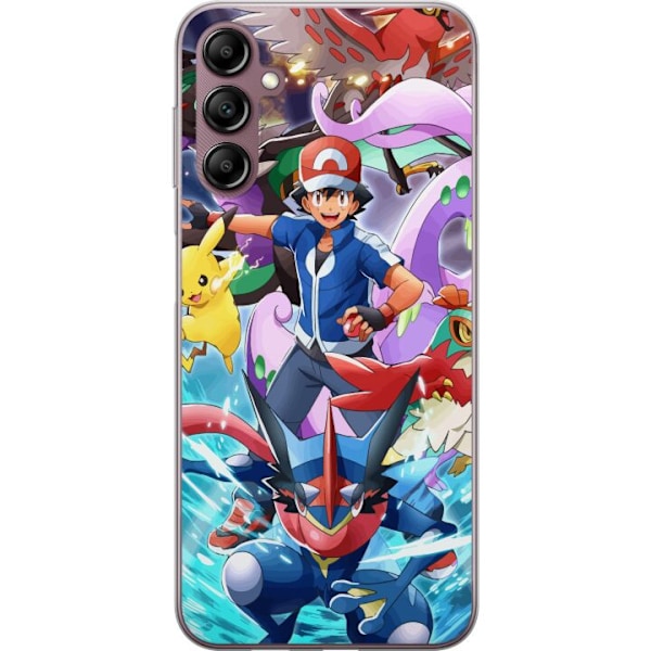 Samsung Galaxy A14 5G Läpinäkyvä kuori Pokemon