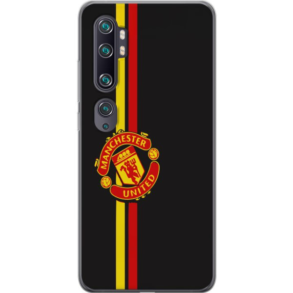 Xiaomi Mi Note 10 Genomskinligt Skal Manchester United F.C.