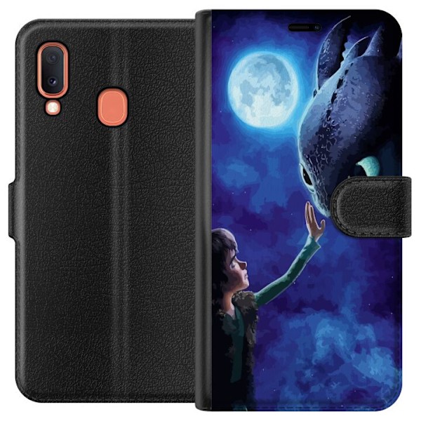 Samsung Galaxy A20e Lommeboketui Draketreneren