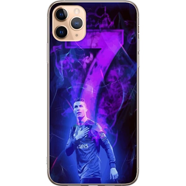 Apple iPhone 11 Pro Max Läpinäkyvä kuori Ronaldo 7