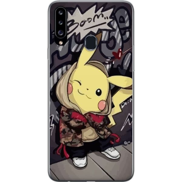 Kompatibelt Mobildeksel til Samsung Galaxy A20s Pokemon