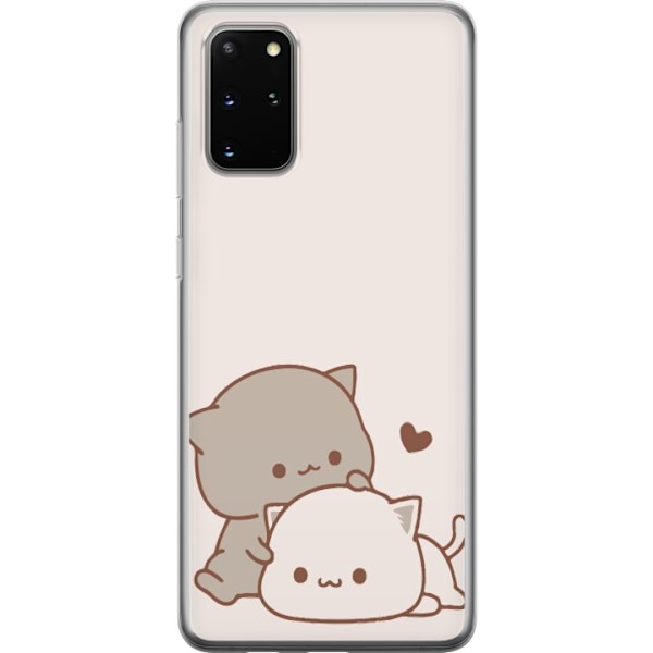 Samsung Galaxy S20+ Läpinäkyvä kuori Kawaii Söpö Kissat