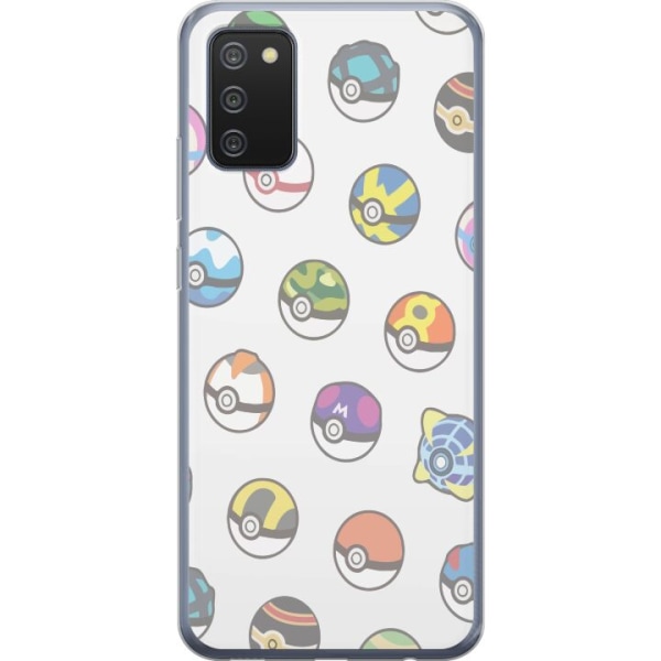 Samsung Galaxy A02s Gennemsigtig cover Pokemon