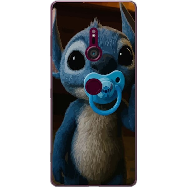 Sony Xperia XZ3 Läpinäkyvä kuori Stitch & Napp - vauvateema söpöllä hahmolla