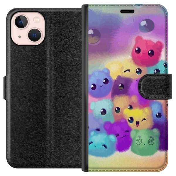 Kompatibelt Plånboksfodral till Apple iPhone 13 mini Unicorn Enhörning