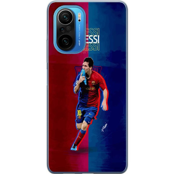 Xiaomi Poco F3 Gjennomsiktig deksel Messi