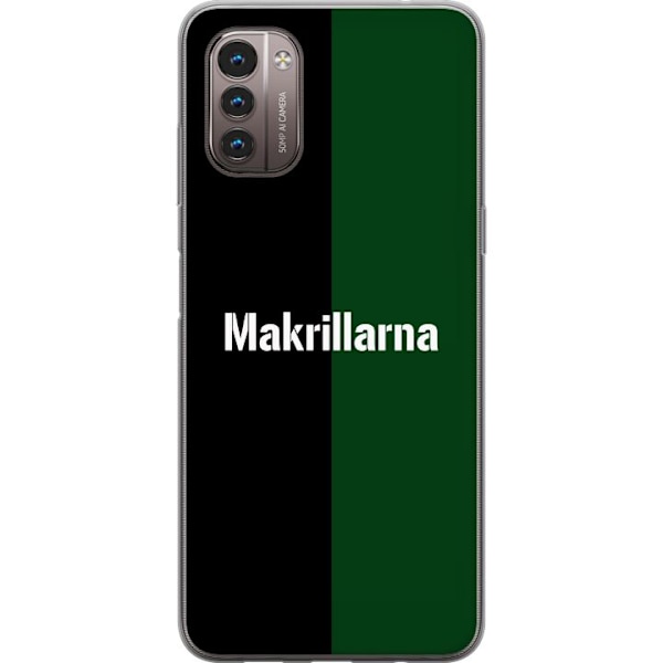 Nokia G21 Genomskinligt Skal Makrillarna