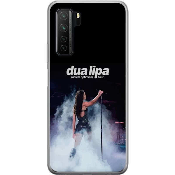 Huawei P40 lite 5G Gennemsigtig cover Dua Lipa – Signature L