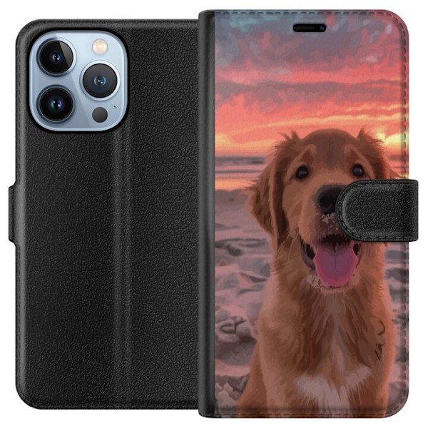 Apple iPhone 13 Pro Plånboksfodral Hund