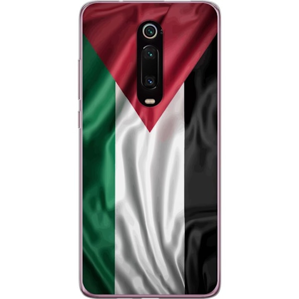 Xiaomi Mi 9T Pro  Gjennomsiktig deksel Palestinaflagget – ik