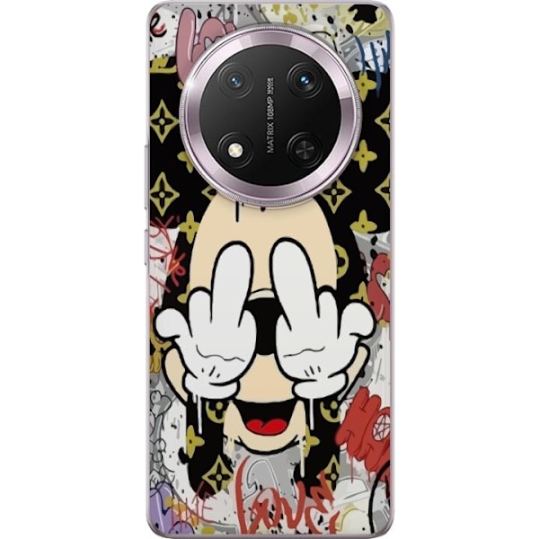 Honor Magic7 Lite Läpinäkyvä kuori Hämähäkki-Mikki LV
