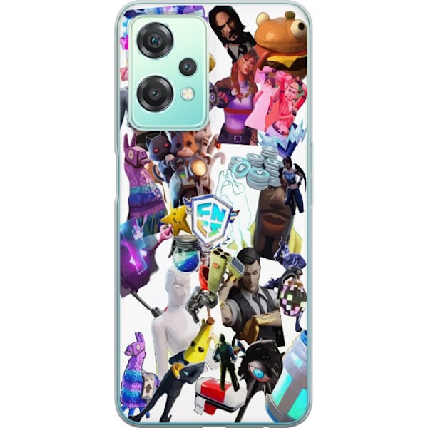 OnePlus Nord CE 2 Lite 5G Gennemsigtig cover Fortnite