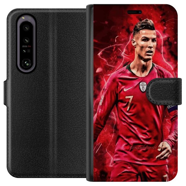 Sony Xperia 1 IV Lommeboketui Ronaldo Ferdigheter - CR7 Design