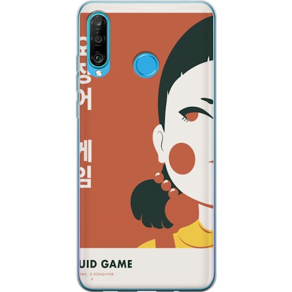 Huawei P30 lite Gjennomsiktig deksel Squid Game