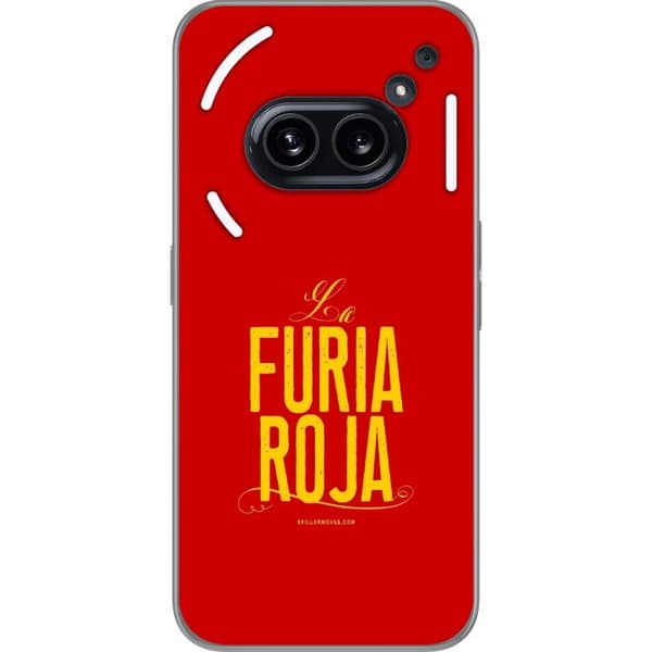Kompatibelt Mobilskal till Nothing Phone (2a) Plus La Furia Roja röd
