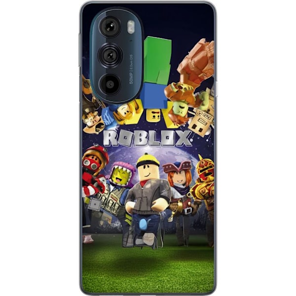 Motorola Edge 30 Pro Läpinäkyvä kuori Roblox Maailma - Pelaamisseikkailu Lapsille ja Nuorille