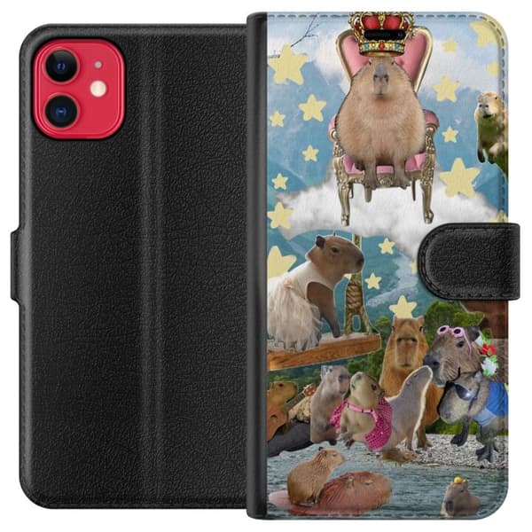 Yhteensopiva Lompakkokotelo Apple iPhone 11 Capybara