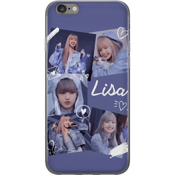 Apple iPhone 6s Läpinäkyvä kuori Lisa Blackpink – Aesthet