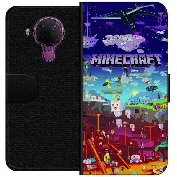 Nokia 5.4 Tegnebogsetui Minecraft