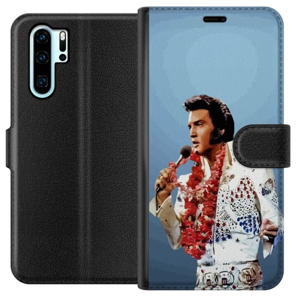 Kompatibelt Lommeboketui til Huawei P30 Pro Elvis Presley