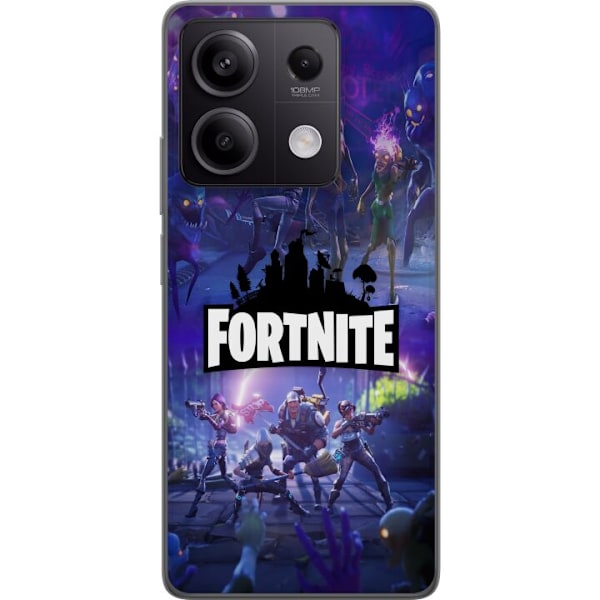 Xiaomi Redmi Note 13 Läpinäkyvä kuori Fortnite Gaming