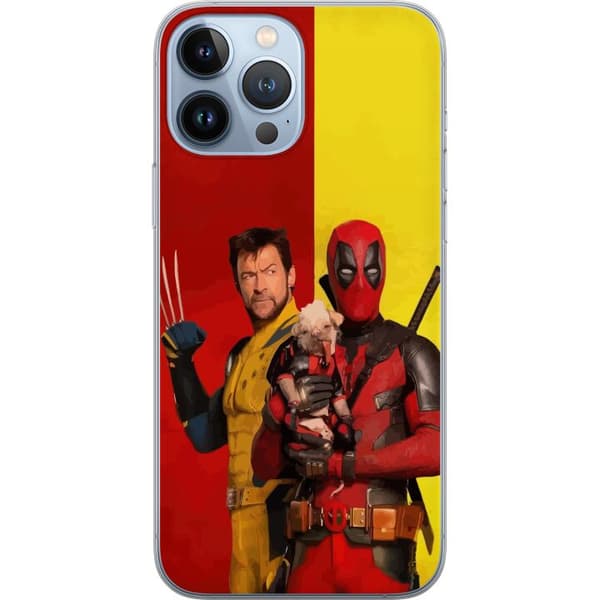 Yhteensopiva Puhelinkuori Apple iPhone 13 Pro Max Deadpool & Wolverine