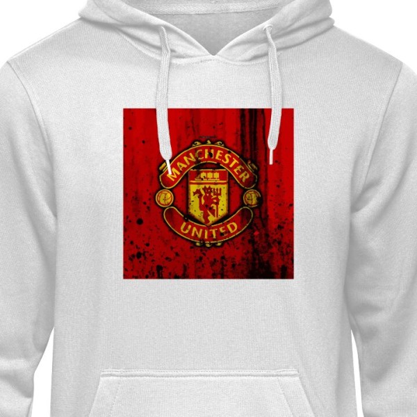 Hoodie til Voksen | Behagelig Hættetrøje Manchester United F grå XL