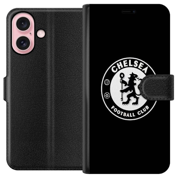 Apple iPhone 16 Tegnebogsetui FC Chelsea