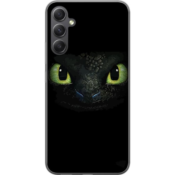 Samsung Galaxy A15 5G Genomskinligt Skal How to Train Your Dragon (Draktränaren)