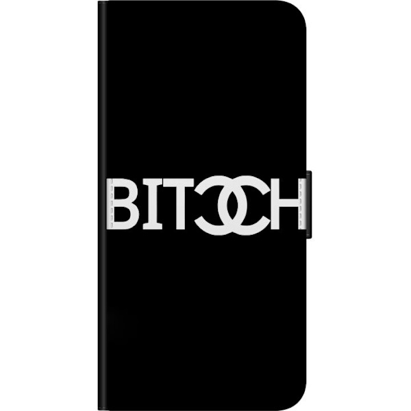Sony Xperia 5 II Tegnebogsetui Bitch Chanel Inspireret Streetstyle Mode Tekstmotiv Trend Ikonisk Stil Urban Design