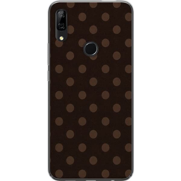 Kompatibelt Mobilskal till Huawei P Smart Z Mocha Dots brun