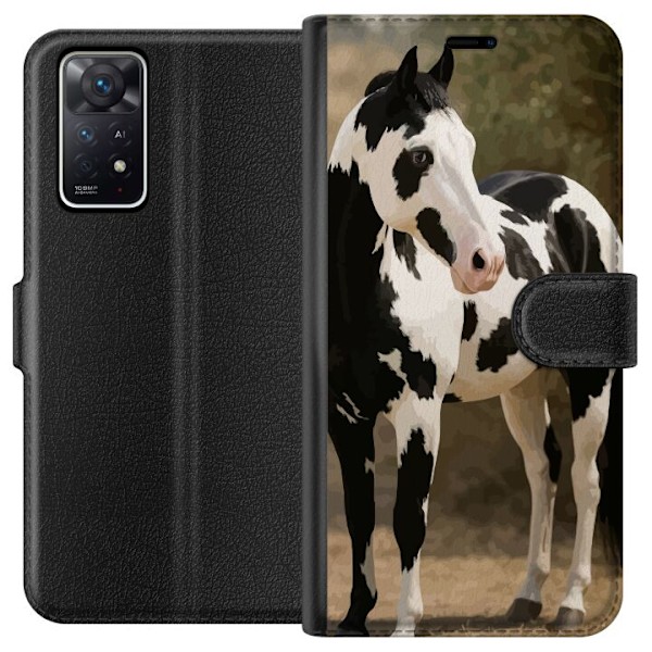 Xiaomi Redmi Note 11 Pro 5G Tegnebogsetui Smuk Hest - elegant