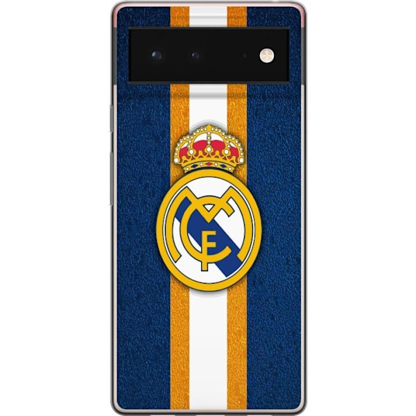 Google Pixel 6 Gjennomsiktig deksel Real Madrid CF