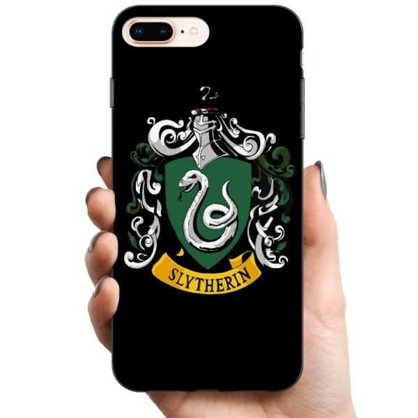 Apple iPhone 8 Plus TPU Mobilskal Harry Potter - Slytherin